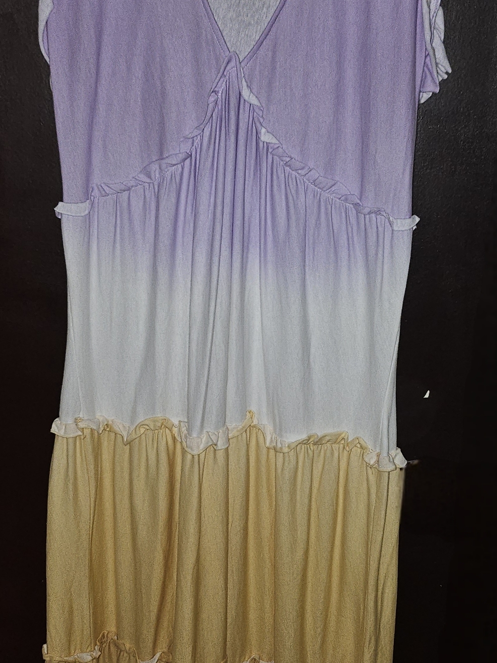 Speechless Lavender Top with Lilac Trim